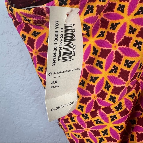 Old Navy Secret-Slim Plus Size Underwire Swimsuit 4X - Picture 3 of 6